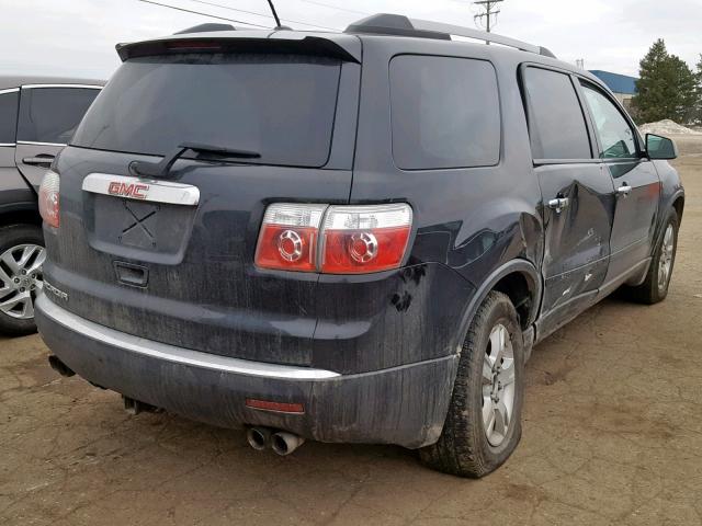 1GKLRKED7AJ226871 - 2010 GMC ACADIA SL BLACK photo 4