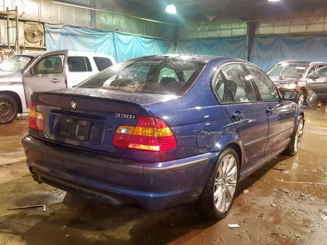 WBAEV53484KM37125 - 2004 BMW 330 I BLUE photo 4