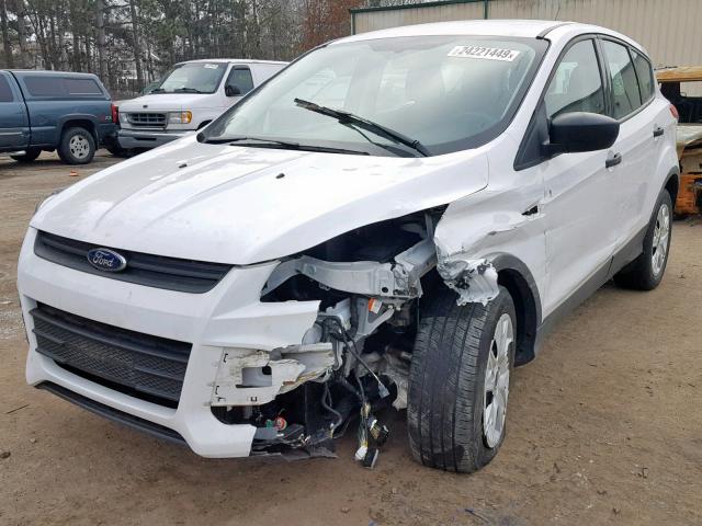 1FMCU0F74GUA64160 - 2016 FORD ESCAPE S WHITE photo 2