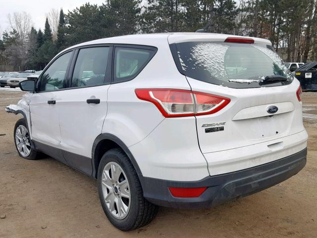 1FMCU0F74GUA64160 - 2016 FORD ESCAPE S WHITE photo 3