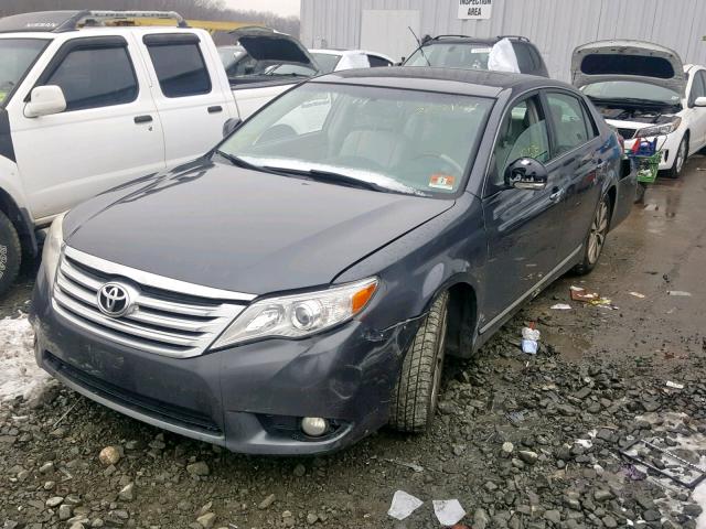 4T1BK3DB0BU403676 - 2011 TOYOTA AVALON BAS GRAY photo 2