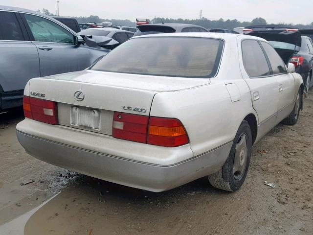 JT8BH28F6X0153397 - 1999 LEXUS LS 400 WHITE photo 4