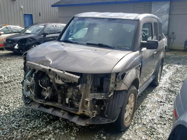 5J6YH18728L007832 - 2008 HONDA ELEMENT EX GRAY photo 2