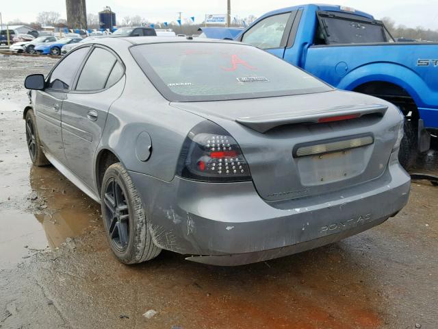 2G2WP552281105673 - 2008 PONTIAC GRAND PRIX SILVER photo 3