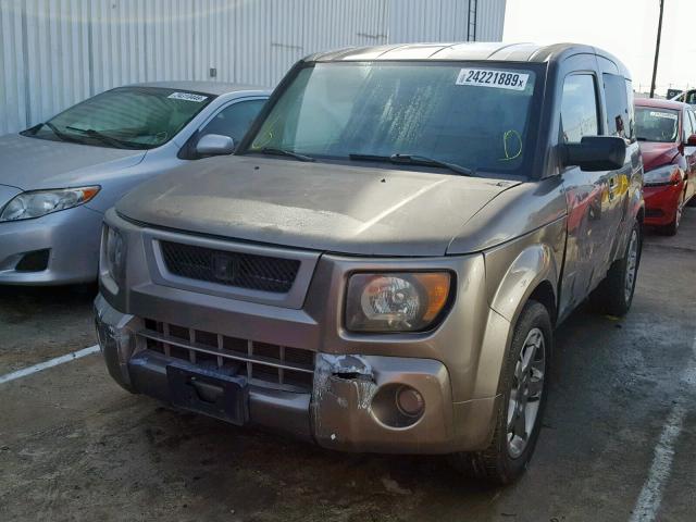 5J6YH18907L005111 - 2007 HONDA ELEMENT SC GRAY photo 2