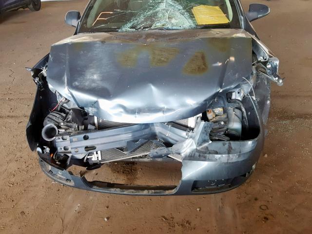 1G2AL15F577394132 - 2007 PONTIAC G5 GRAY photo 9
