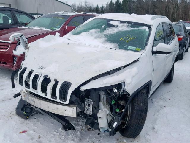 1C4PJMCB4GW108855 - 2016 JEEP CHEROKEE L WHITE photo 2