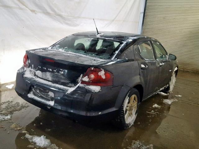 1B3BD1FB2BN531719 - 2011 DODGE AVENGER MA BLACK photo 4