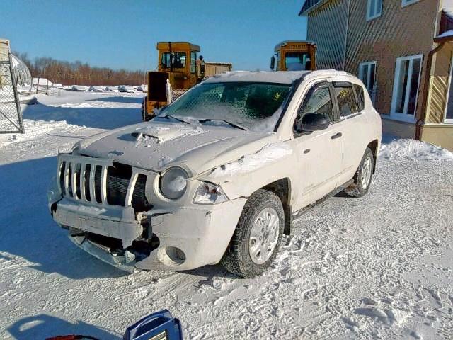 1J8FF47W38D619120 - 2008 JEEP COMPASS SP 白色 照片 2
