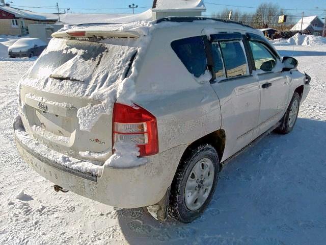 1J8FF47W38D619120 - 2008 JEEP COMPASS SP 白色 照片 3
