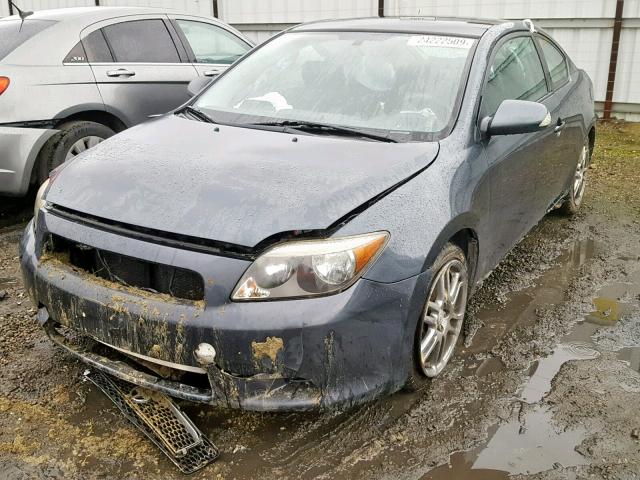 JTKDE167560099784 - 2006 TOYOTA SCION TC BLUE photo 2