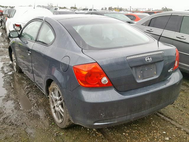 JTKDE167560099784 - 2006 TOYOTA SCION TC BLUE photo 3