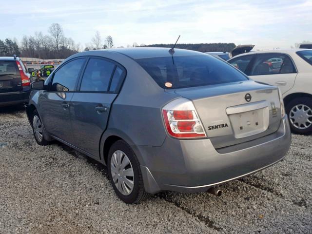 3N1AB61E98L710432 - 2008 NISSAN SENTRA 2.0 SILVER photo 3