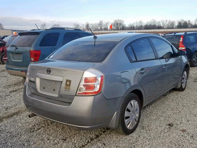 3N1AB61E98L710432 - 2008 NISSAN SENTRA 2.0 SILVER photo 4