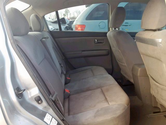 3N1AB61E98L710432 - 2008 NISSAN SENTRA 2.0 SILVER photo 6