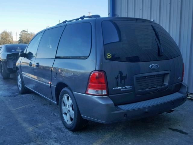 2FMDA52205BA60145 - 2005 FORD FREESTAR S GRAY photo 3