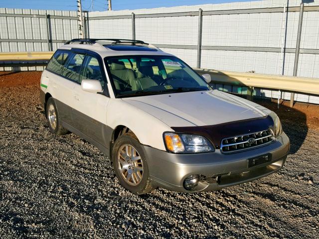 4S3BH806317677282 - 2001 SUBARU LEGACY OUT WHITE photo 1