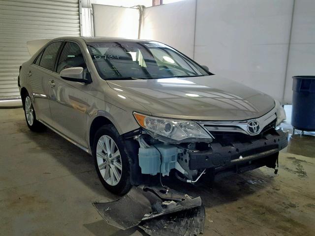 4T4BF1FK5DR322073 - 2013 TOYOTA CAMRY L GOLD photo 1
