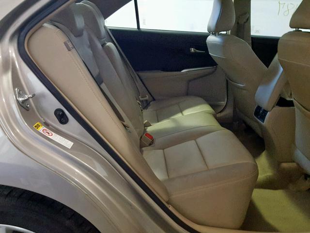 4T4BF1FK5DR322073 - 2013 TOYOTA CAMRY L GOLD photo 6