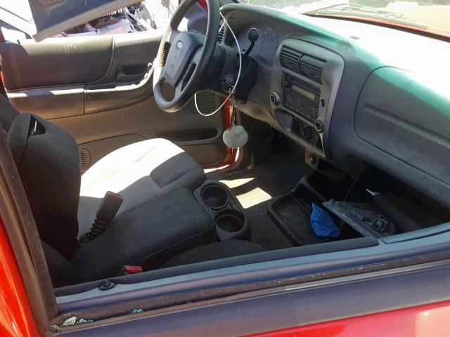 1FTYR44U68PA91758 - 2008 FORD RANGER SUP أحمر صورة 5