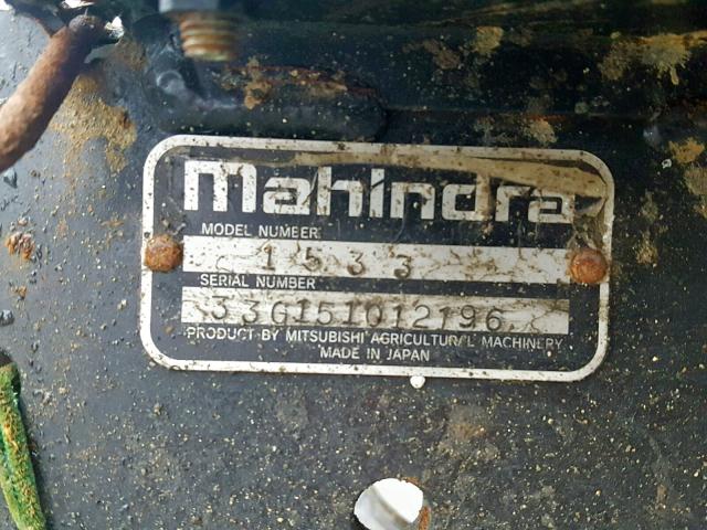 33G1510121996 - 2017 MAHINDRA AND MAHINDRA TRACTOR RED photo 10