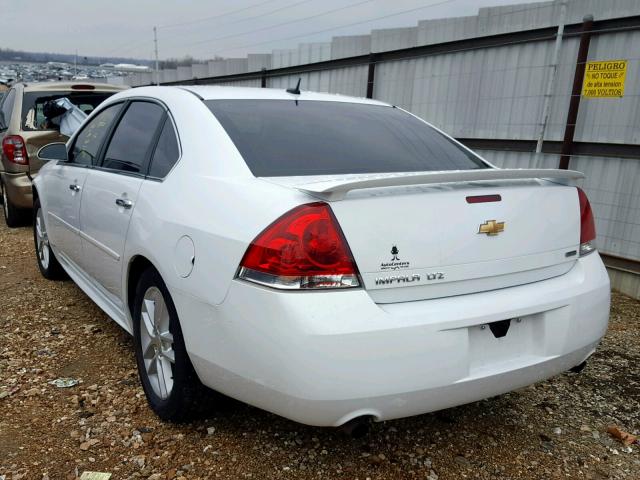 2G1WC5E39E1132731 - 2014 CHEVROLET IMPALA LIM WHITE photo 3