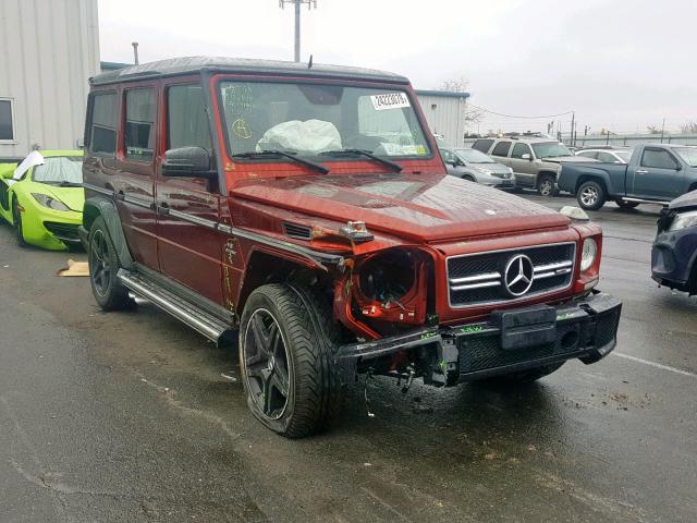 WDCYC7DF4FX241751 - 2015 MERCEDES-BENZ G 63 AMG ORANGE photo 1