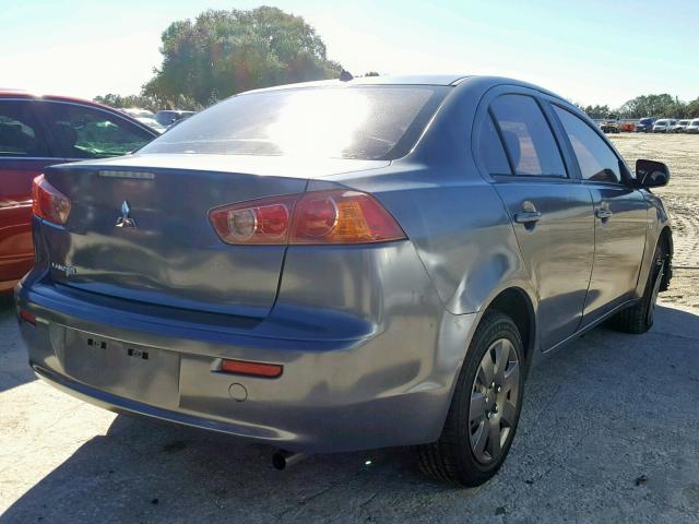 JA3AU16U79U019724 - 2009 MITSUBISHI LANCER DE GRAY photo 4