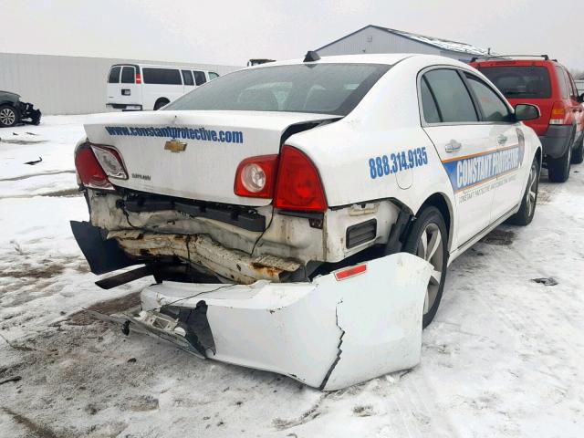 1G1ZC5E09CF380521 - 2012 CHEVROLET MALIBU 1LT 白色 照片 4