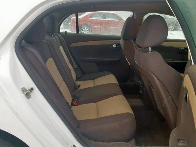 1G1ZC5E09CF380521 - 2012 CHEVROLET MALIBU 1LT 白色 照片 6