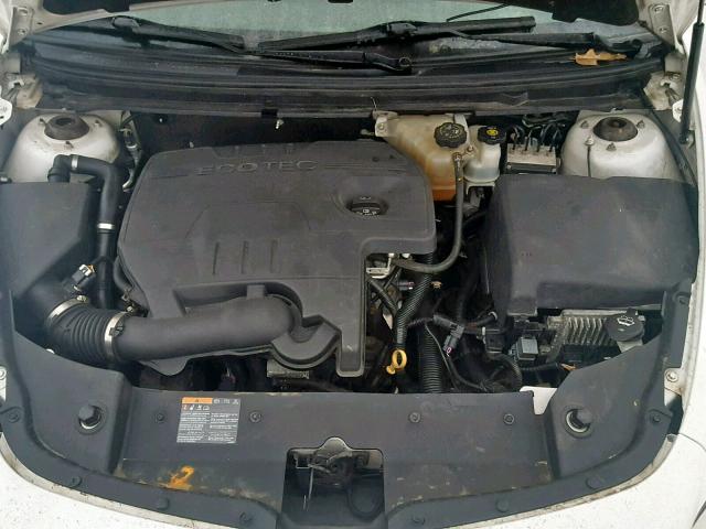 1G1ZC5E09CF380521 - 2012 CHEVROLET MALIBU 1LT 白色 照片 7