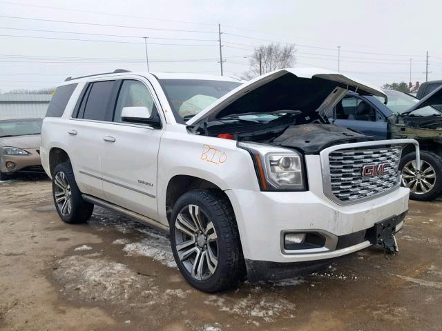 1GKS2CKJ3JR310543 - 2018 GMC YUKON DENA WHITE photo 1