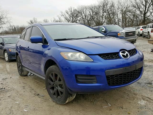 JM3ER293470149341 - 2007 MAZDA CX-7 BLUE photo 1