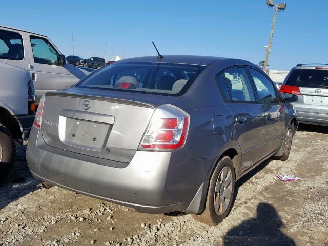 3N1AB61E58L721931 - 2008 NISSAN SENTRA 2.0 GRAY photo 4