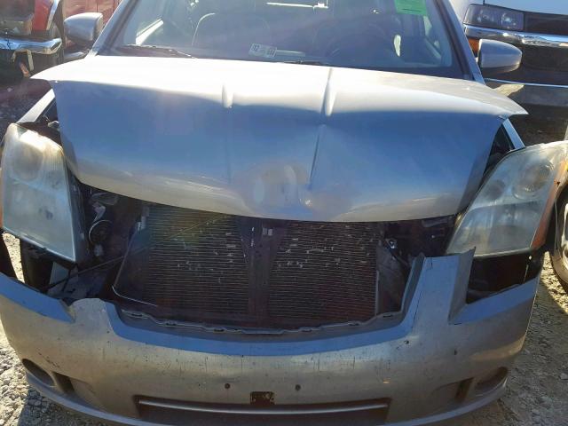 3N1AB61E58L721931 - 2008 NISSAN SENTRA 2.0 GRAY photo 7