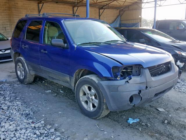 1FMYU93145DA06623 - 2005 FORD ESCAPE XLT BLUE photo 1