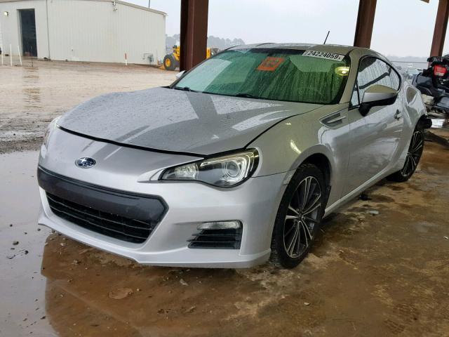 JF1ZCAB1XD1606602 - 2013 SUBARU BRZ 2.0 PR SILVER photo 2