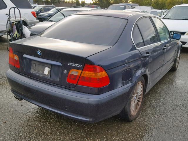 WBAEV53473KM26938 - 2003 BMW 330 I BLUE photo 4