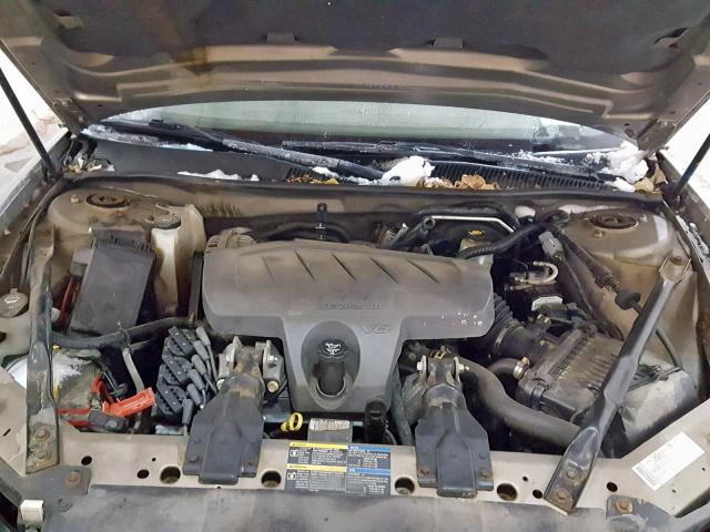 2G4WC582171119206 - 2007 BUICK LACROSSE C GRAY photo 7