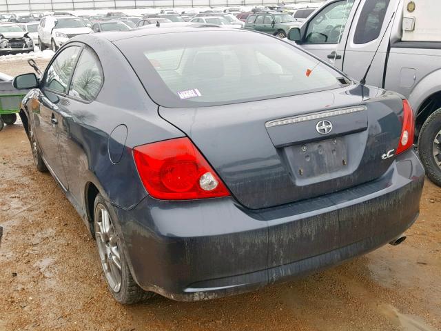 JTKDE167960067422 - 2006 TOYOTA SCION TC ნაცრისფერი ფოტო 3