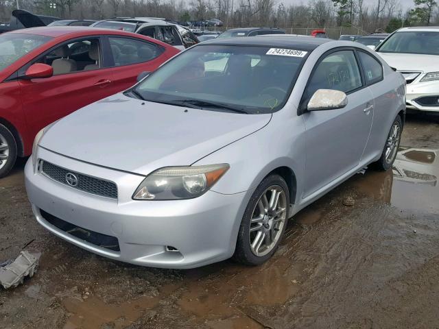JTKDE177760074481 - 2006 TOYOTA SCION TC ვერცხლისფერი ფოტო 2