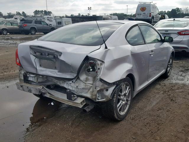 JTKDE177760074481 - 2006 TOYOTA SCION TC ვერცხლისფერი ფოტო 4
