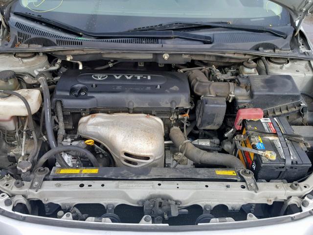 JTKDE177760074481 - 2006 TOYOTA SCION TC ვერცხლისფერი ფოტო 7