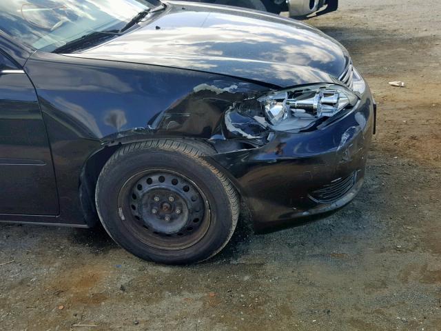 4T1BE32K05U012543 - 2005 TOYOTA CAMRY LE BLACK photo 9