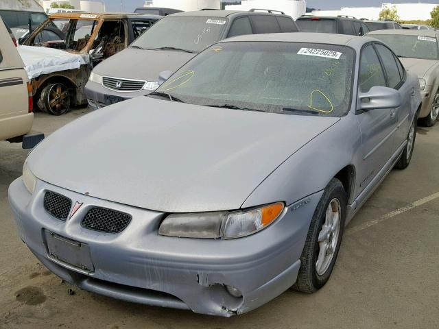 1G2WP52K9XF281860 - 1999 PONTIAC GRAND PRIX SILVER photo 2