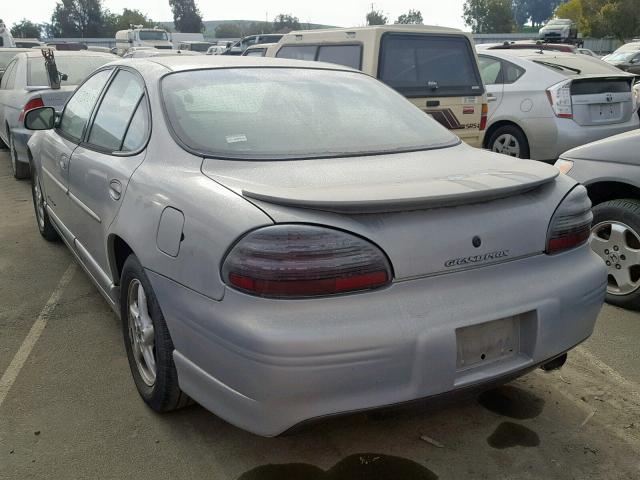1G2WP52K9XF281860 - 1999 PONTIAC GRAND PRIX SILVER photo 3