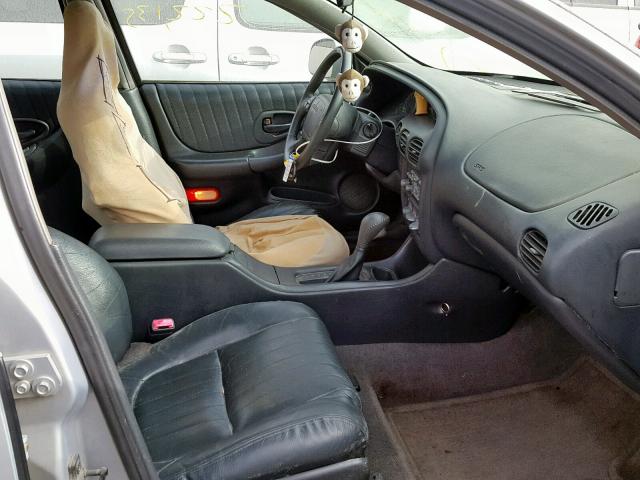 1G2WP52K9XF281860 - 1999 PONTIAC GRAND PRIX SILVER photo 5