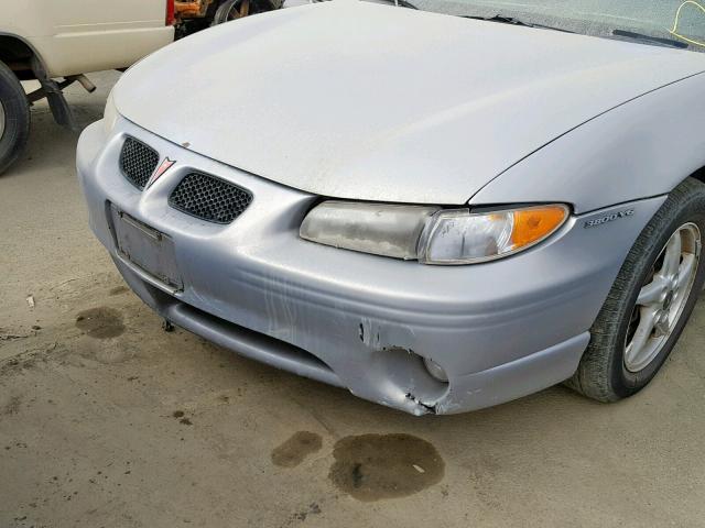 1G2WP52K9XF281860 - 1999 PONTIAC GRAND PRIX SILVER photo 9