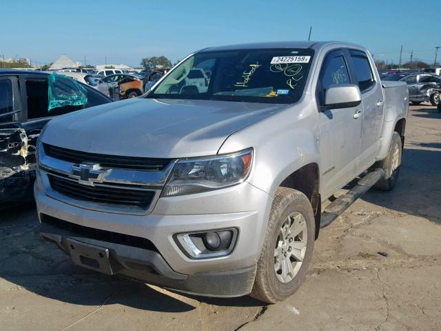 1GCGSCE33G1145339 - 2016 CHEVROLET COLORADO L SILVER photo 2
