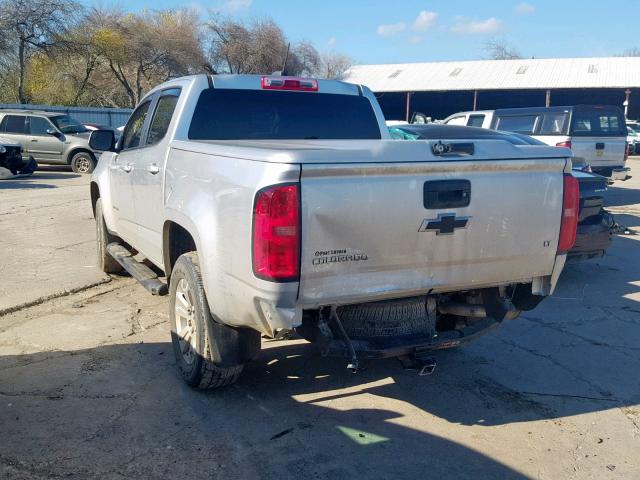 1GCGSCE33G1145339 - 2016 CHEVROLET COLORADO L SILVER photo 3